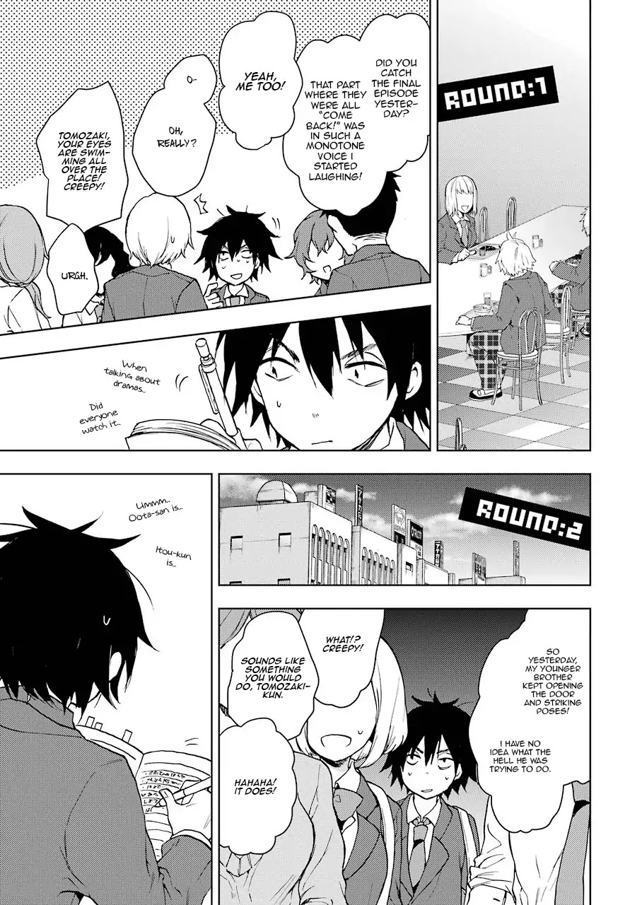 Jaku-chara Tomozaki-kun Chapter 4 page 7 - Chapter 4: The Two Keys of The Conversation