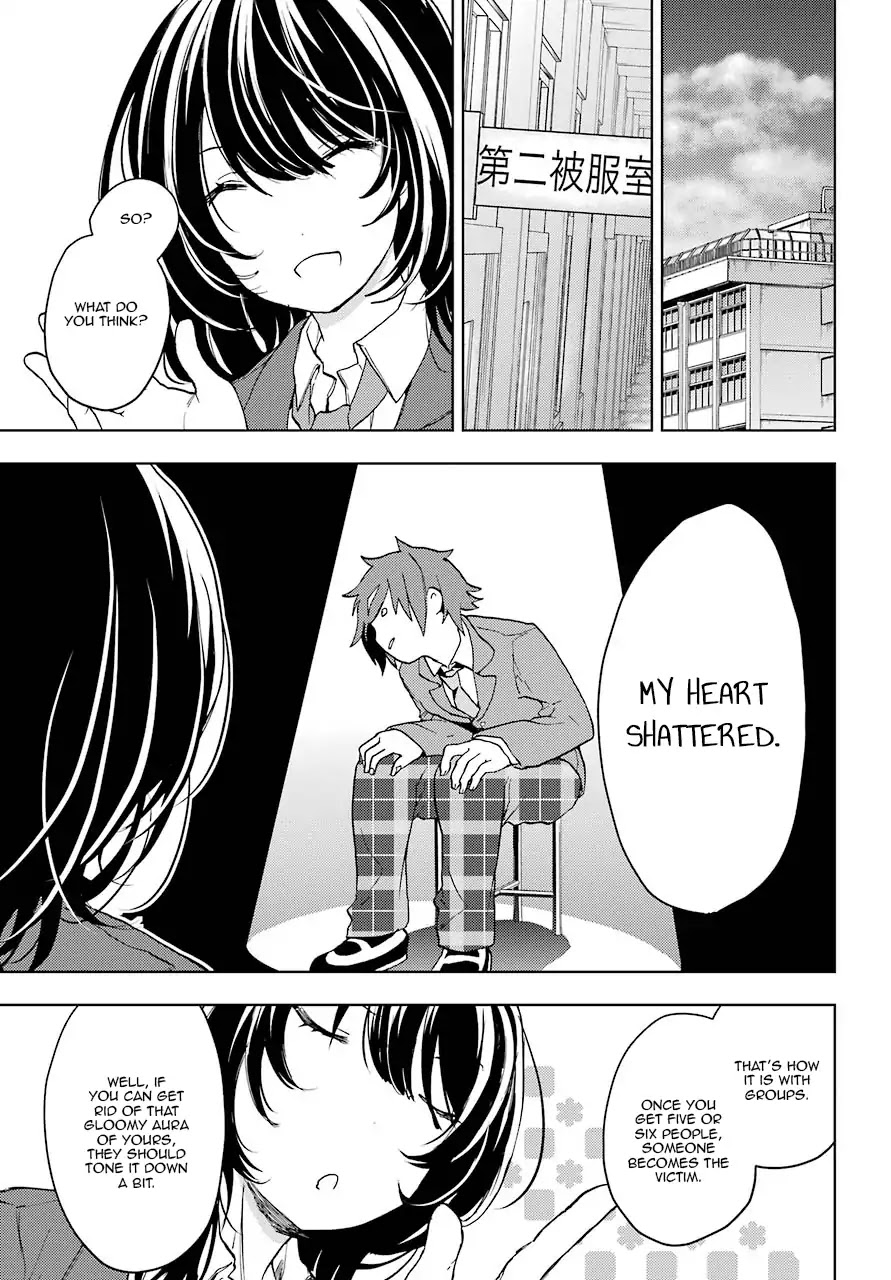Jaku-chara Tomozaki-kun Chapter 4 page 9 - Chapter 4: The Two Keys of The Conversation