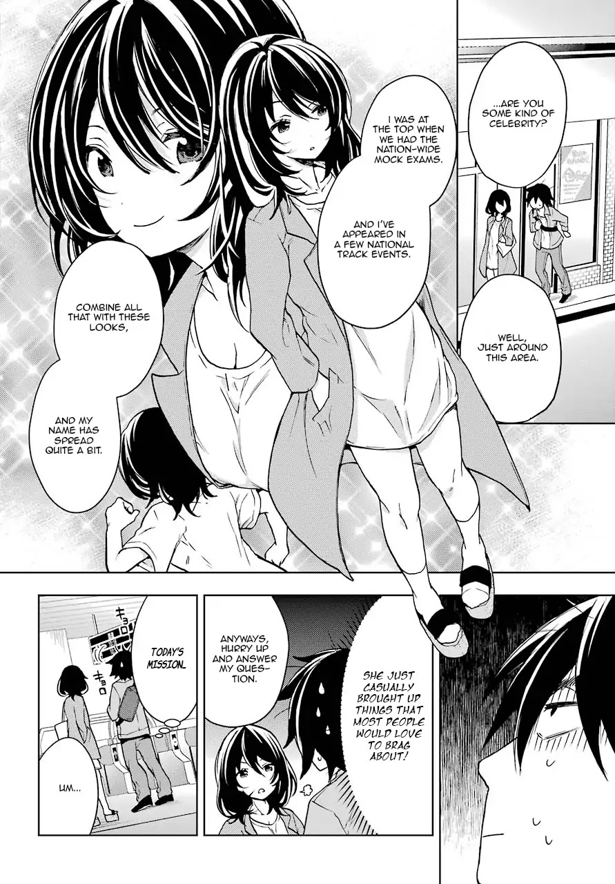 Jaku-chara Tomozaki-kun Chapter 5 page 4 - Chapter 5: The First Target Heroine