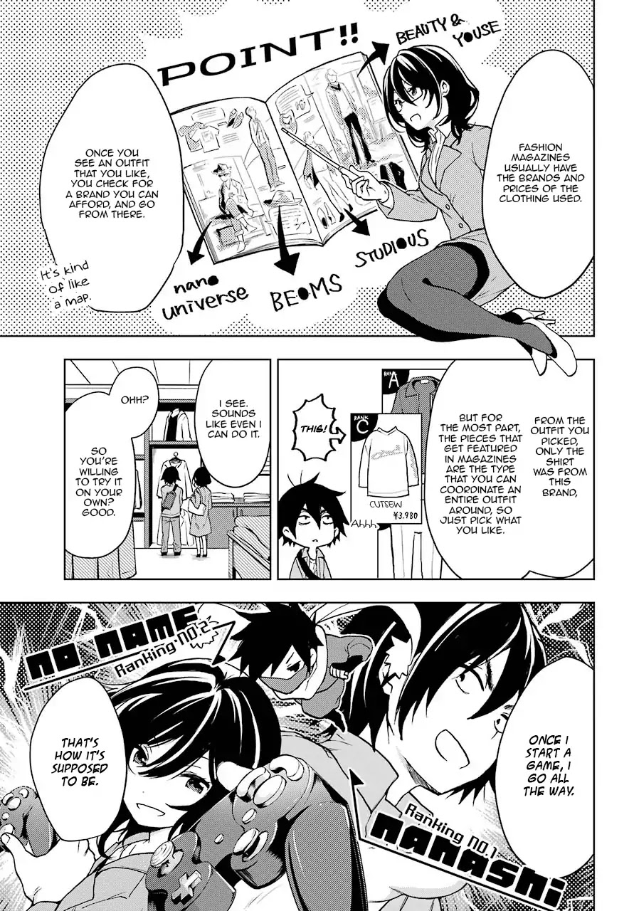 Jaku-chara Tomozaki-kun Chapter 5 page 9 - Chapter 5: The First Target Heroine