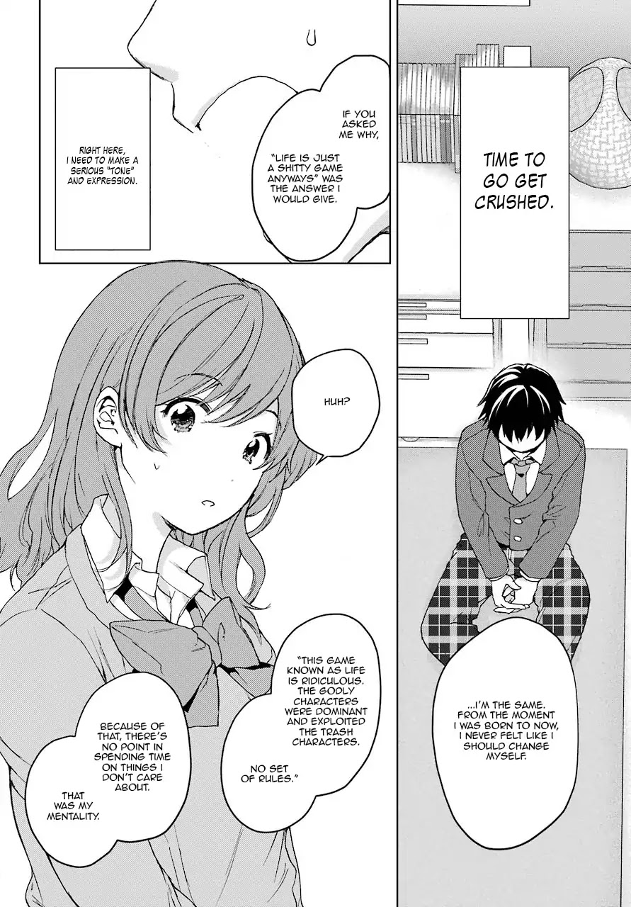 Jaku-chara Tomozaki-kun Chapter 9 page 16 - Chapter 9: Getting Destroyed in the High-Difficulty Dungeon