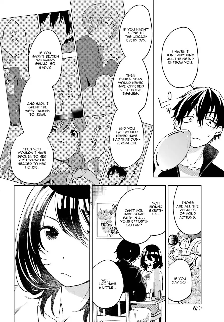 Jaku-chara Tomozaki-kun Chapter 9 page 24 - Chapter 9: Getting Destroyed in the High-Difficulty Dungeon