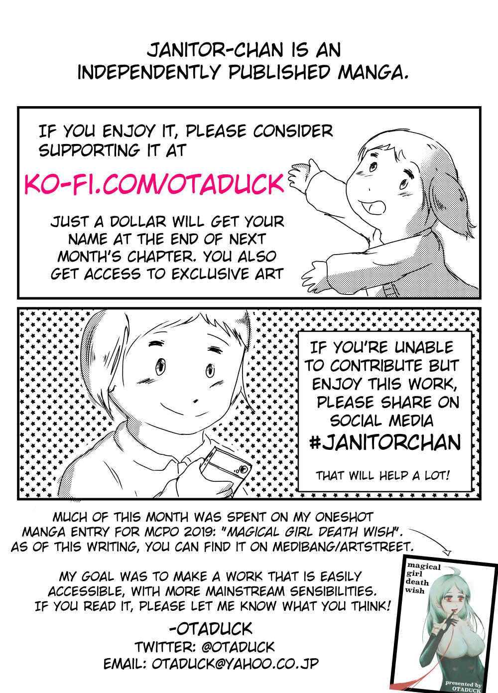 Janitor-Chan: I was a custodian at an elite magic high school Chapter 3 page 15 - Chapter 3
