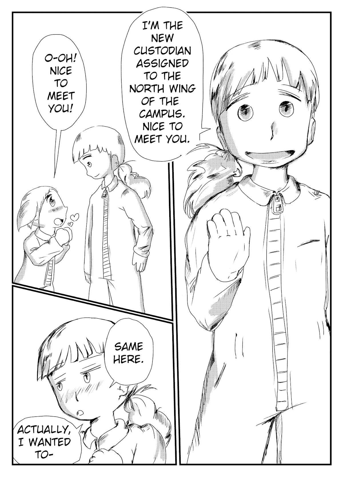Janitor-Chan: I was a custodian at an elite magic high school Chapter 4 page 12 - Chapter 4