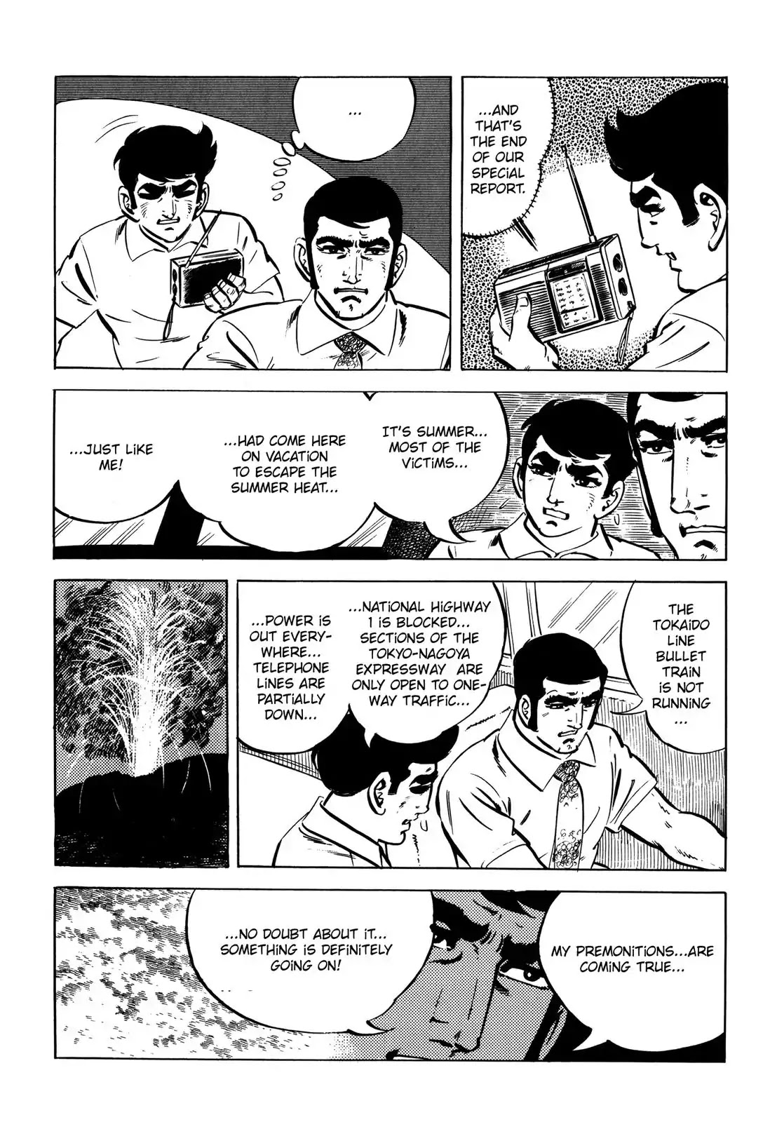 Japan Sinks (Takao Saito) Chapter 0 page 18 - Vol.1 Epilogue