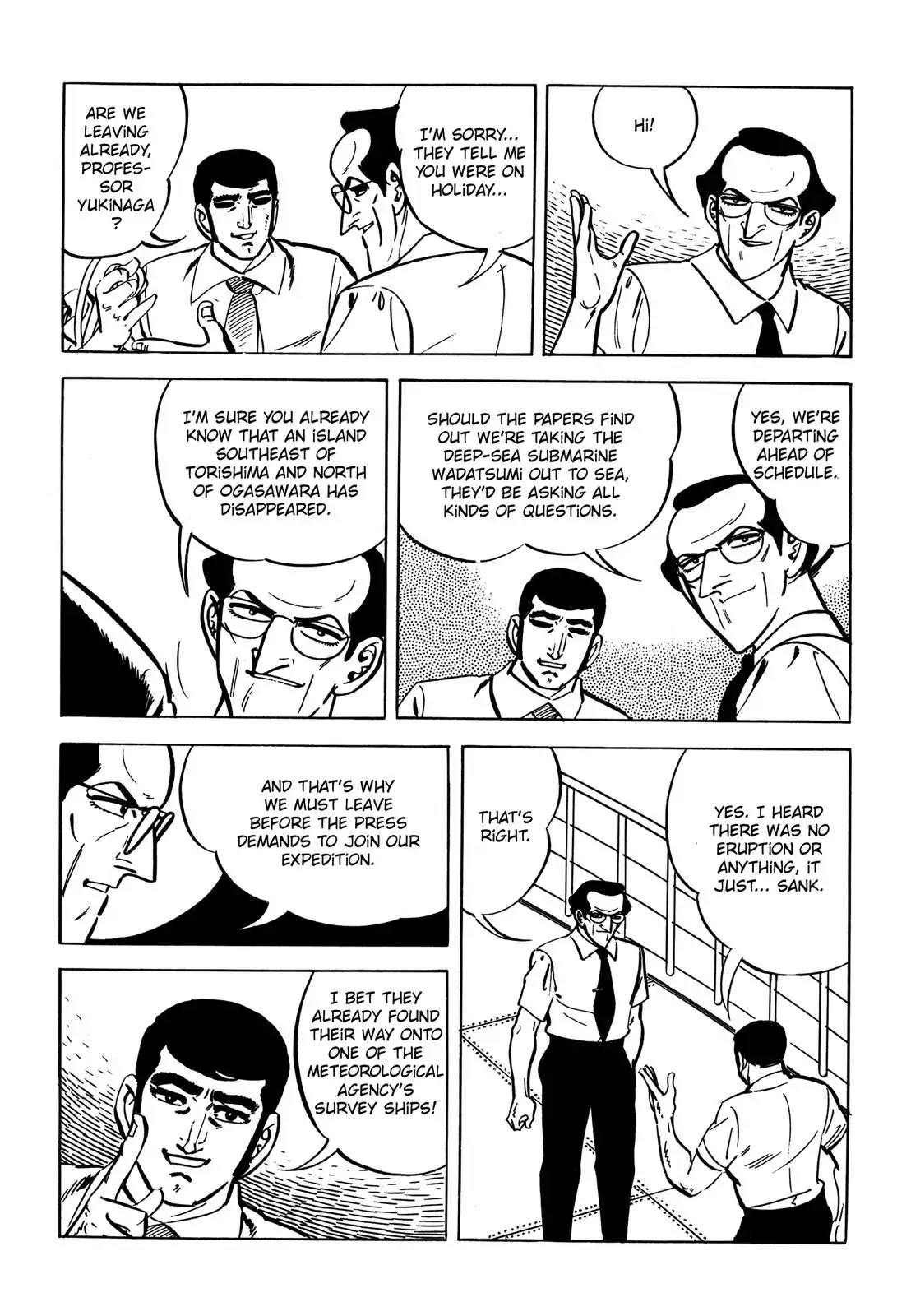 Japan Sinks (Takao Saito) Chapter 1 page 2 - Chapter 1: The Japan Trench.