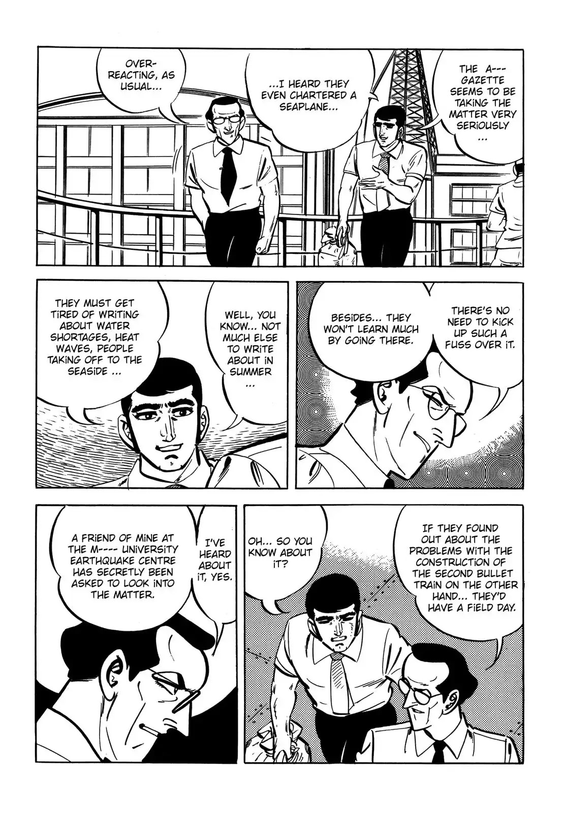 Japan Sinks (Takao Saito) Chapter 1 page 3 - Chapter 1: The Japan Trench.
