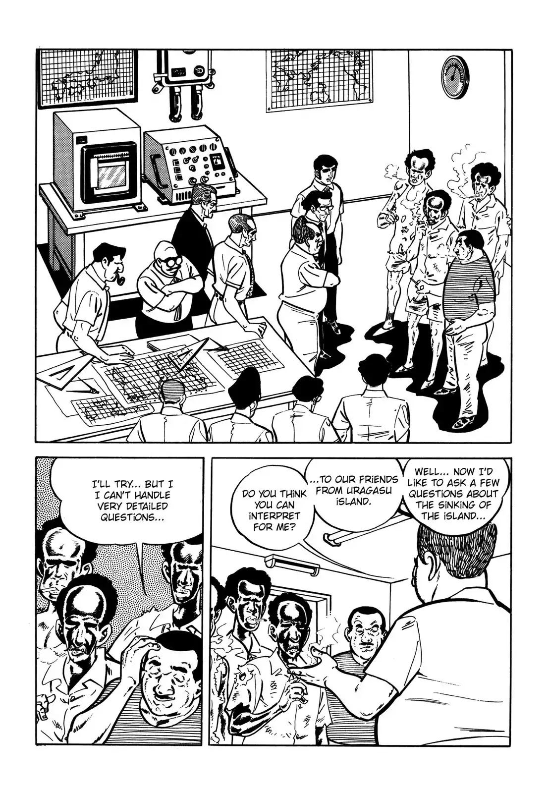 Japan Sinks (Takao Saito) Chapter 1 page 54 - Chapter 1: The Japan Trench.