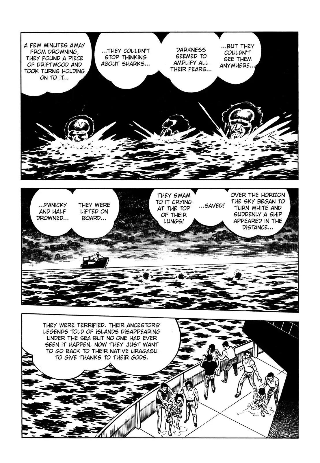 Japan Sinks (Takao Saito) Chapter 1 page 60 - Chapter 1: The Japan Trench.