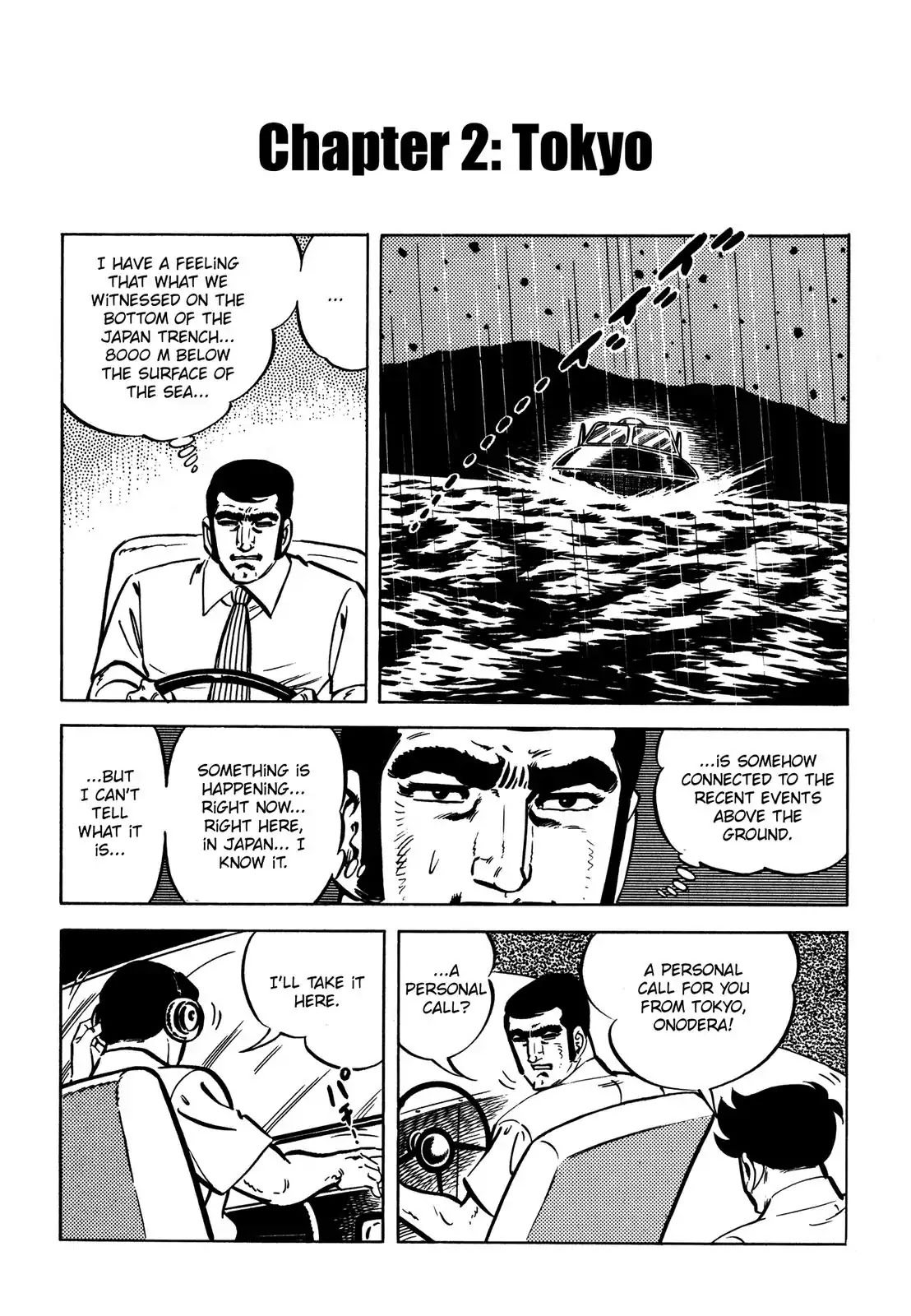 Japan Sinks (Takao Saito) Chapter 2 page 1 - Chapter 2: Tokyo