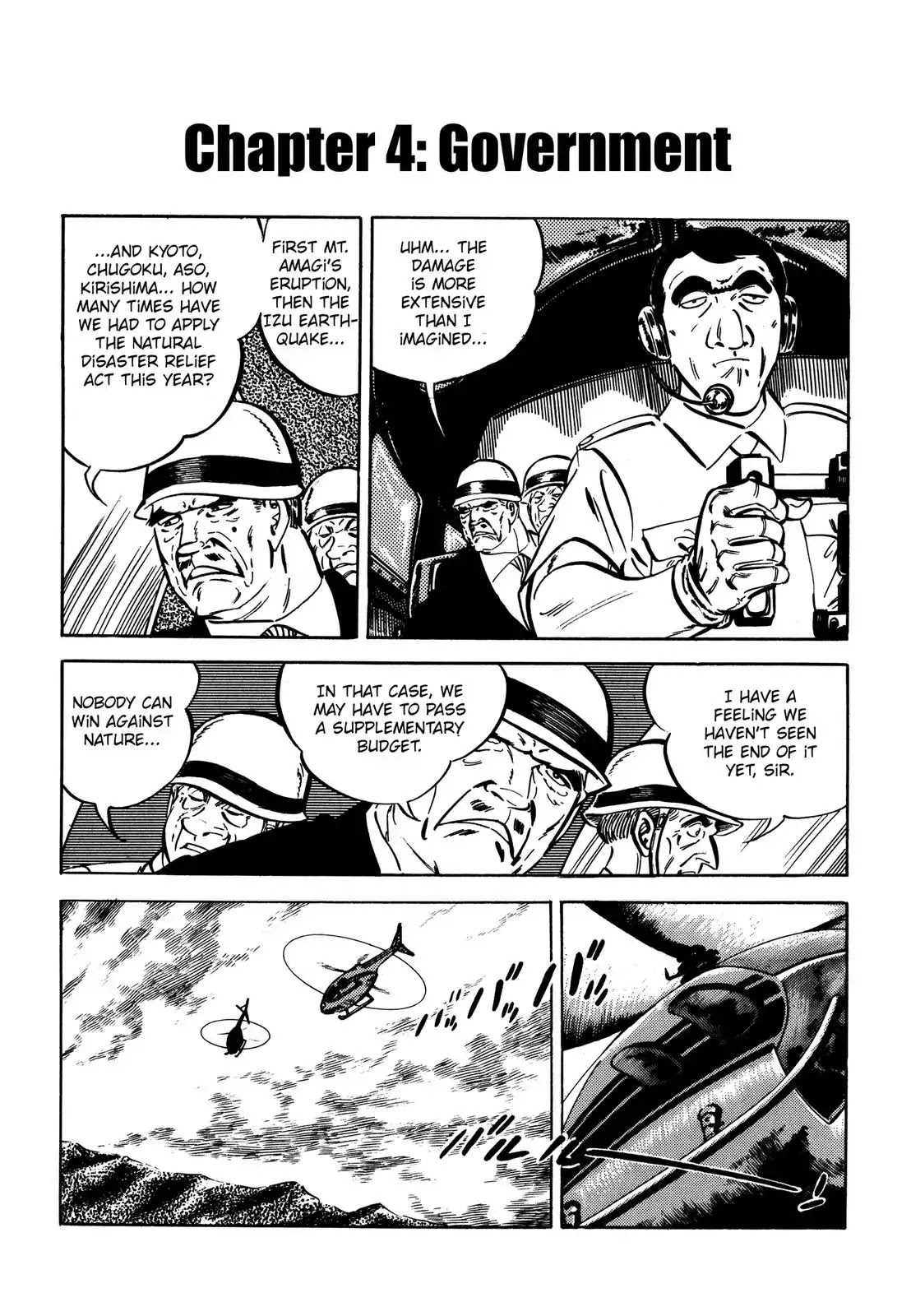 Japan Sinks (Takao Saito) Chapter 4 page 1 - Chapter 4: Government