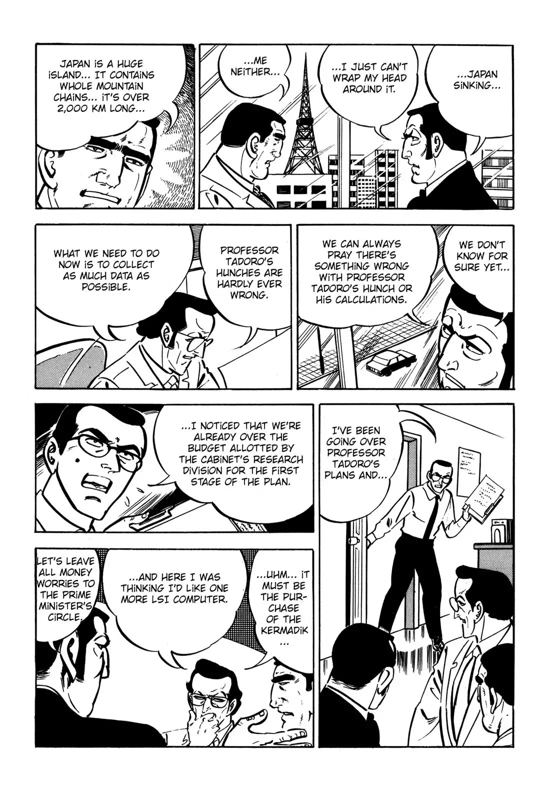 Japan Sinks (Takao Saito) Chapter 4 page 3 - Chapter 4: Government