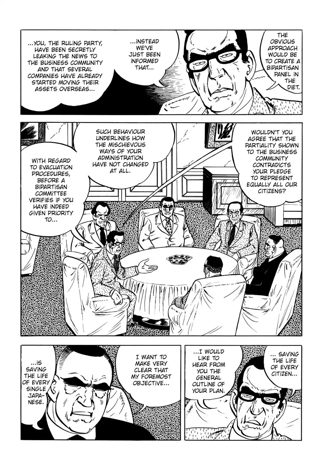 Japan Sinks (Takao Saito) Chapter 7 page 112 - Chapter 7: The day of destruction