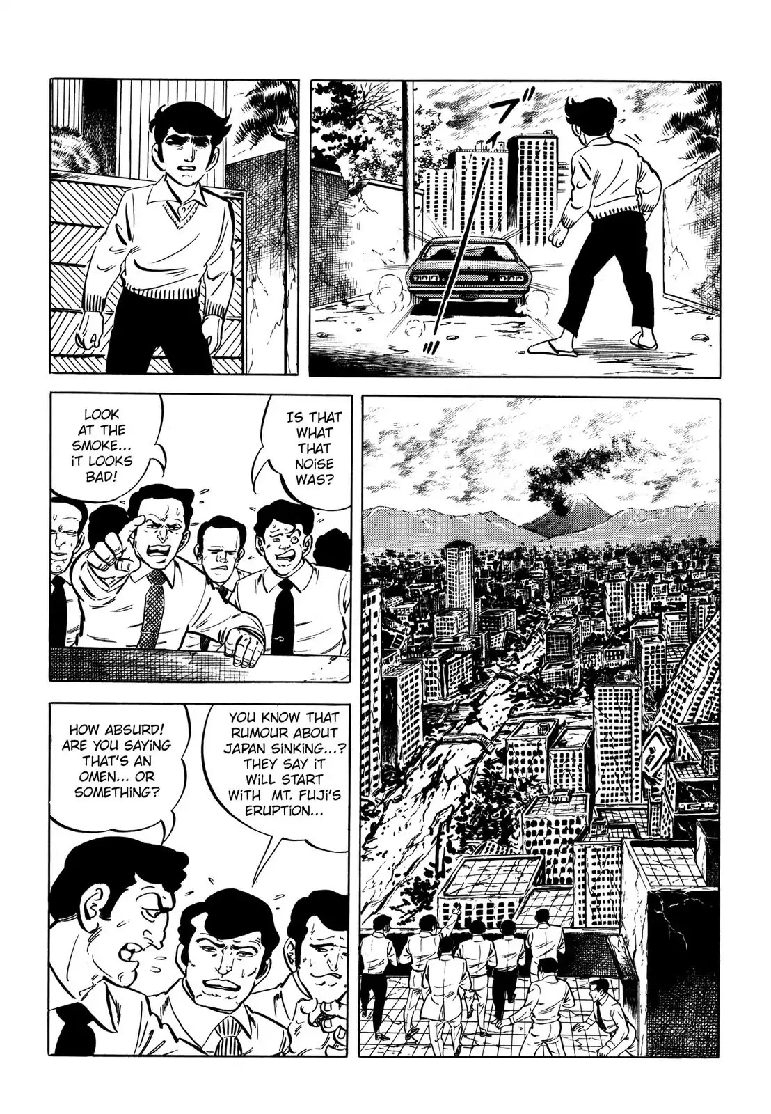 Japan Sinks (Takao Saito) Chapter 7 page 137 - Chapter 7: The day of destruction