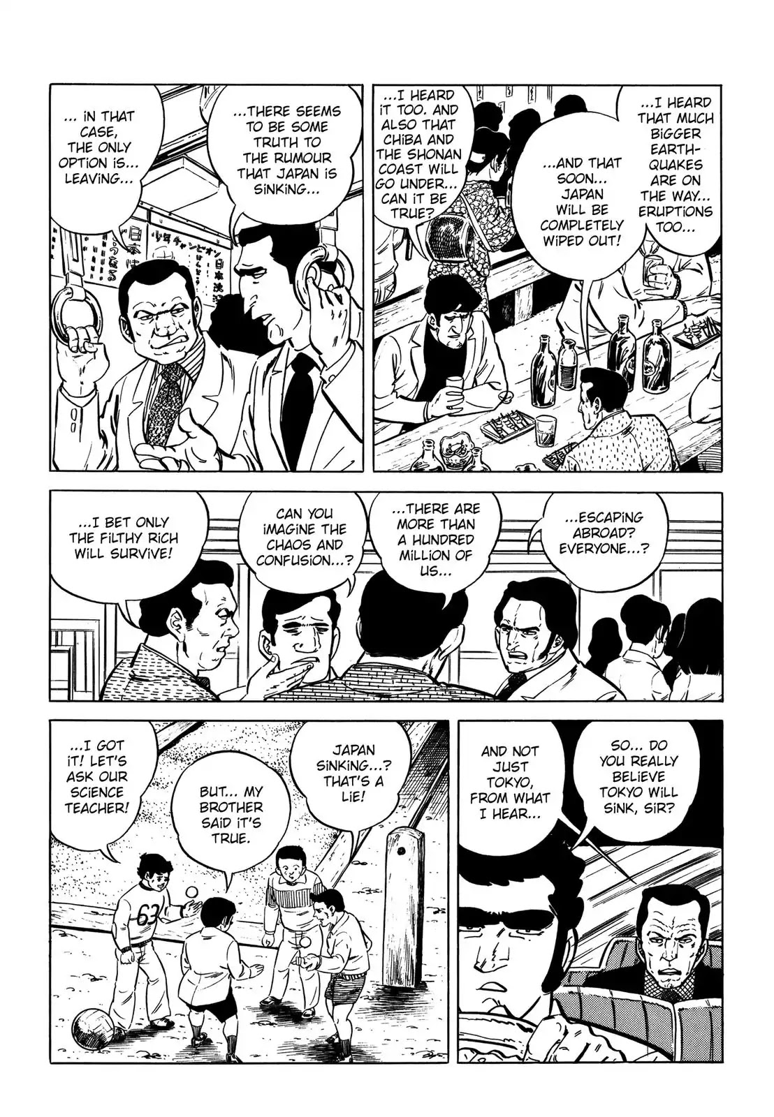Japan Sinks (Takao Saito) Chapter 7 page 141 - Chapter 7: The day of destruction