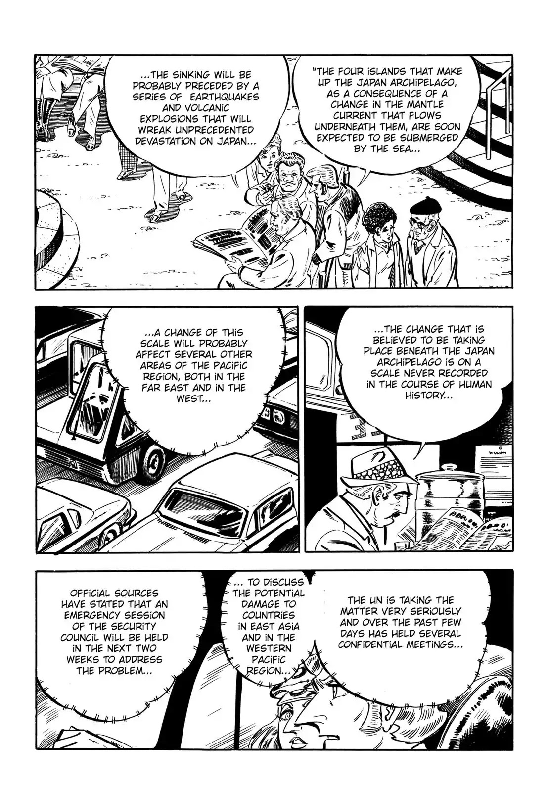 Japan Sinks (Takao Saito) Chapter 7 page 153 - Chapter 7: The day of destruction