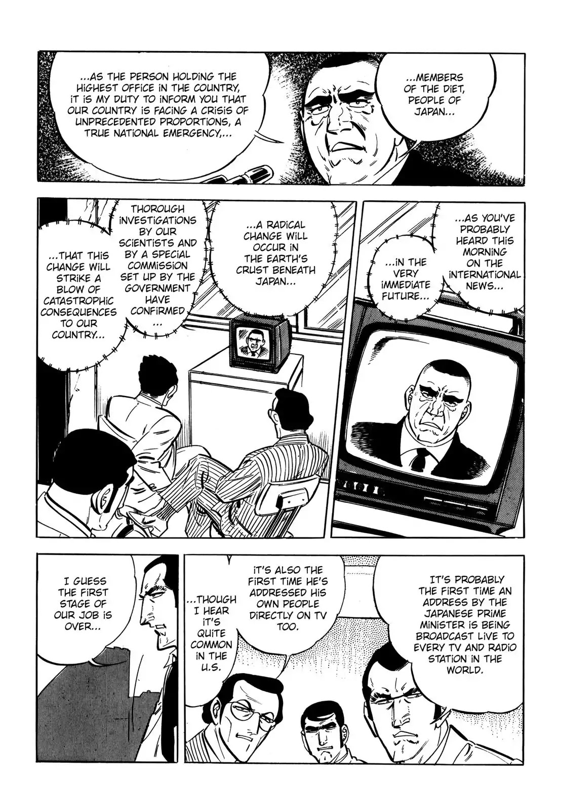 Japan Sinks (Takao Saito) Chapter 7 page 158 - Chapter 7: The day of destruction