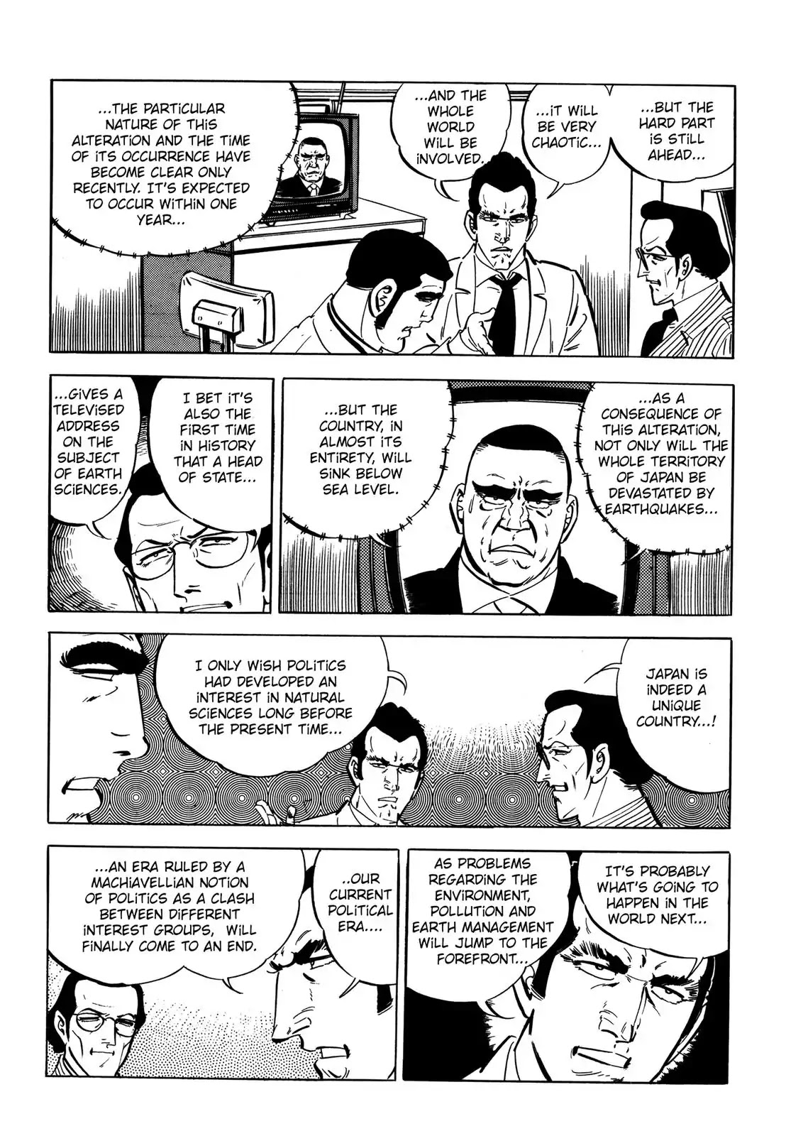 Japan Sinks (Takao Saito) Chapter 7 page 159 - Chapter 7: The day of destruction