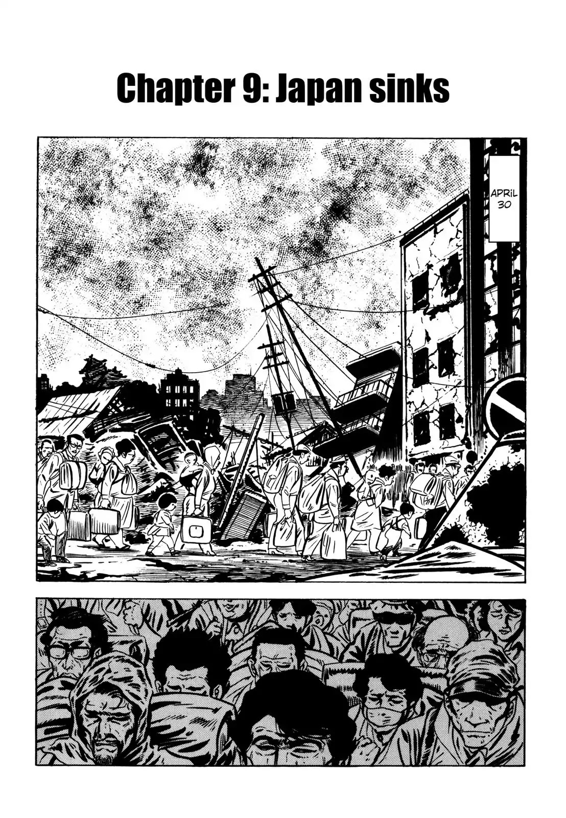 Japan Sinks (Takao Saito) Chapter 9 page 1 - Chapter 9: Japan sinks