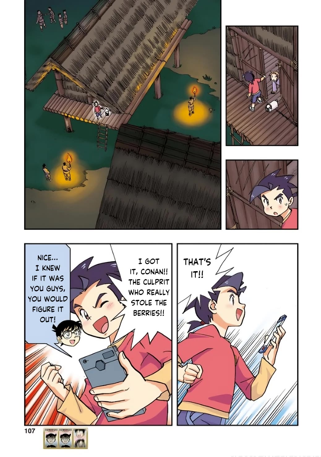 Japanese History Detective Conan Chapter 4 page 18 - Chapter 4: Test of Survival