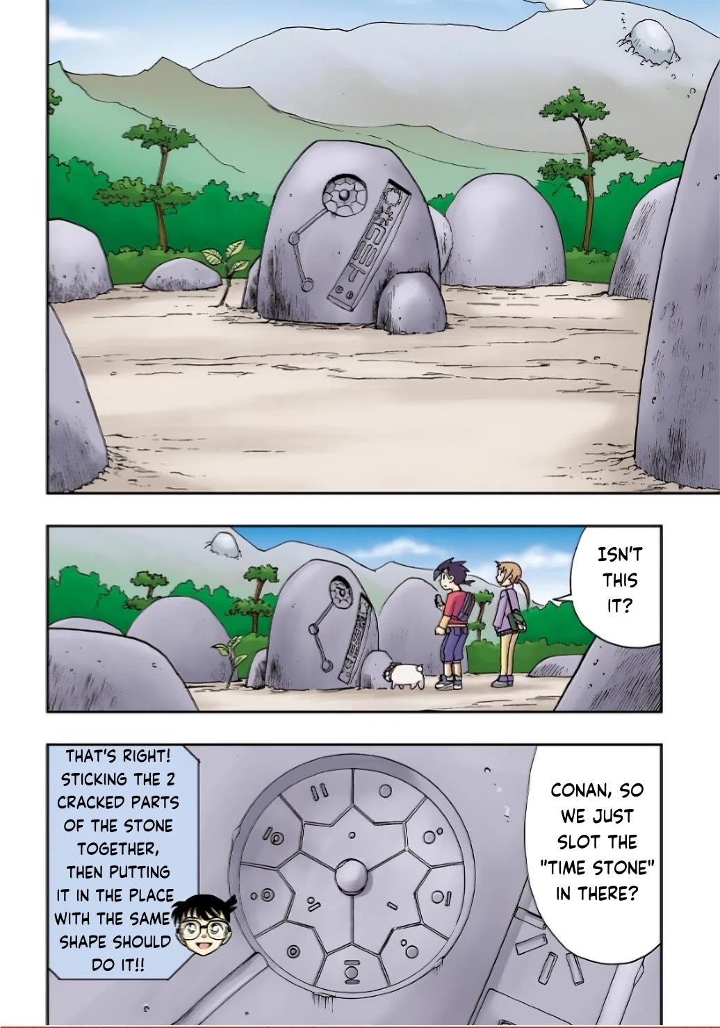 Japanese History Detective Conan Chapter 7 page 2 - Chapter 7: The Time Shrine