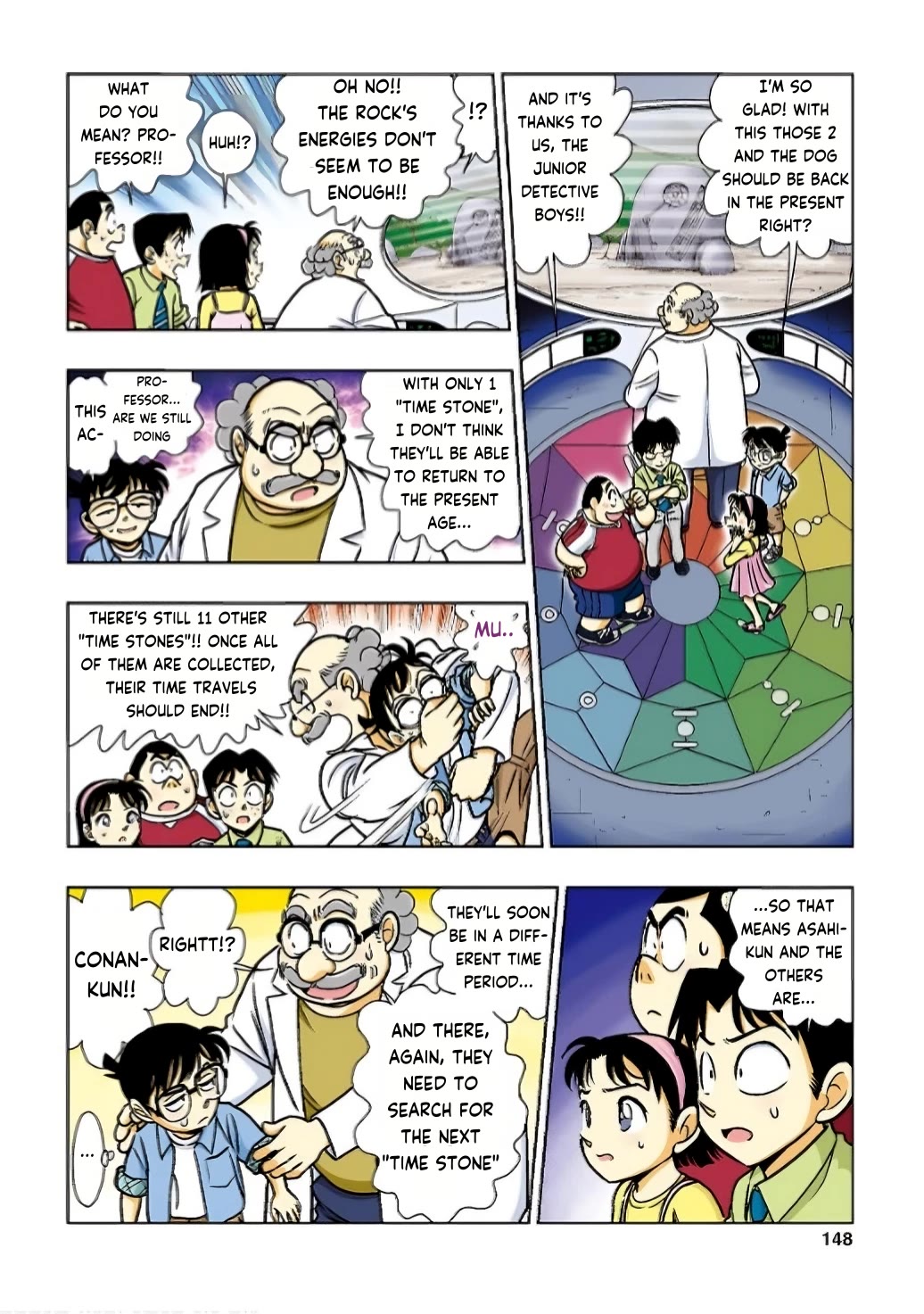 Japanese History Detective Conan Chapter 7 page 4 - Chapter 7: The Time Shrine