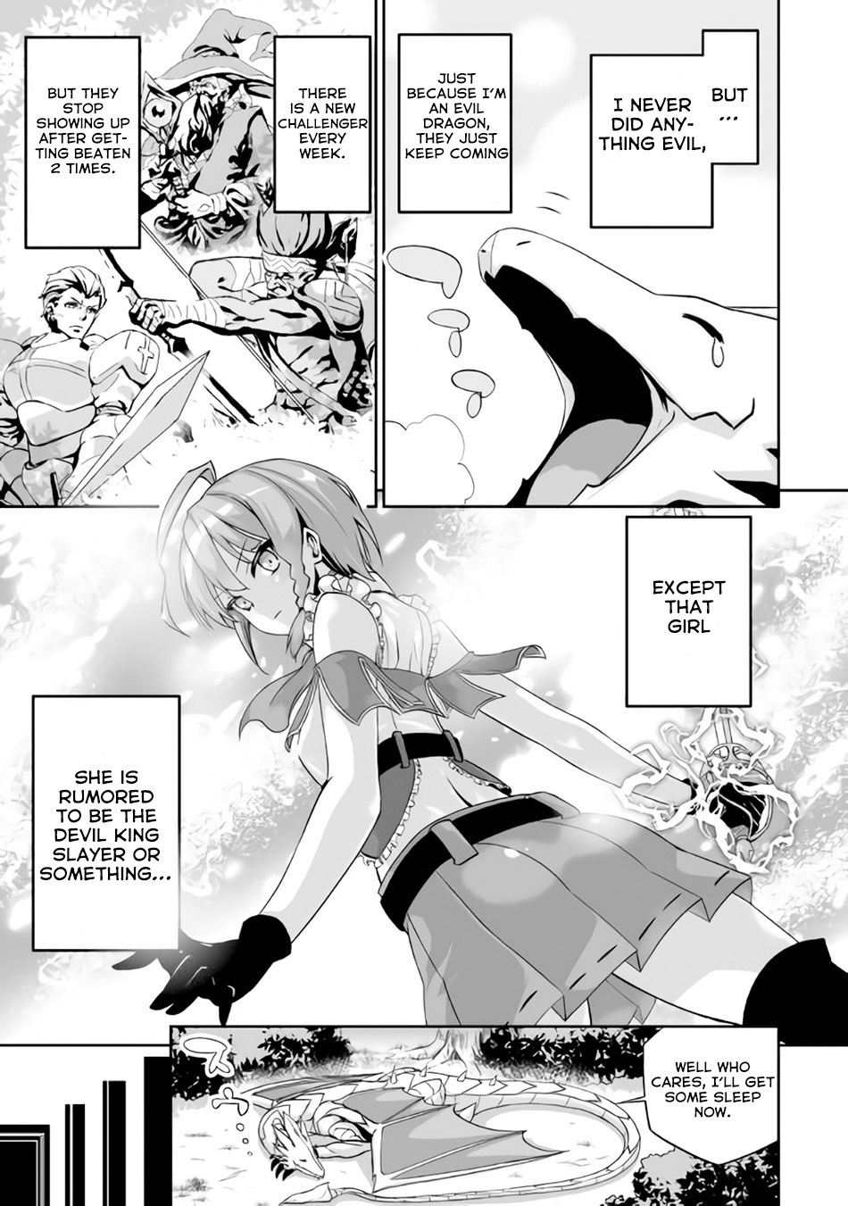 Jaryuu Tensei Chapter 1 page 10 - Chapter 1: I Am An Evil Dragon