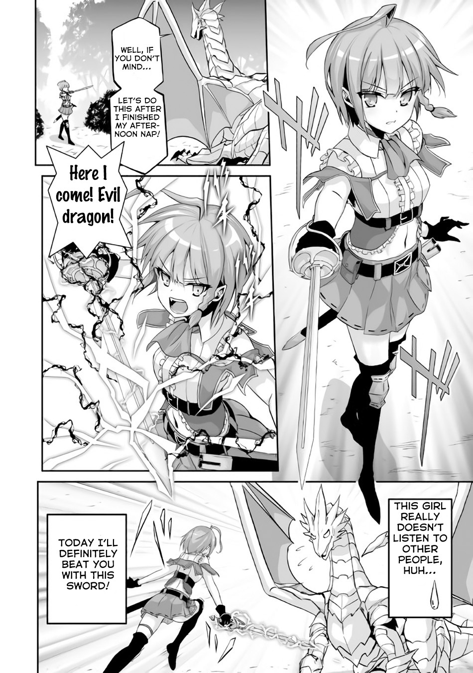 Jaryuu Tensei Chapter 1 page 3 - Chapter 1: I Am An Evil Dragon