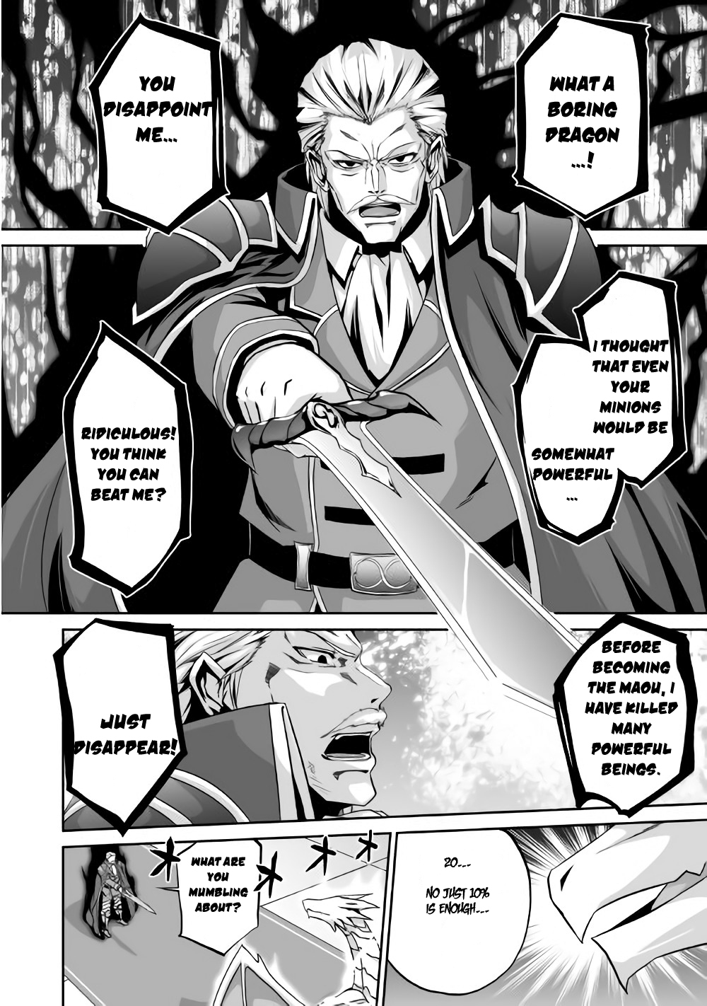 Jaryuu Tensei Chapter 2 page 3 - Chapter 2: Maou vs Dragon