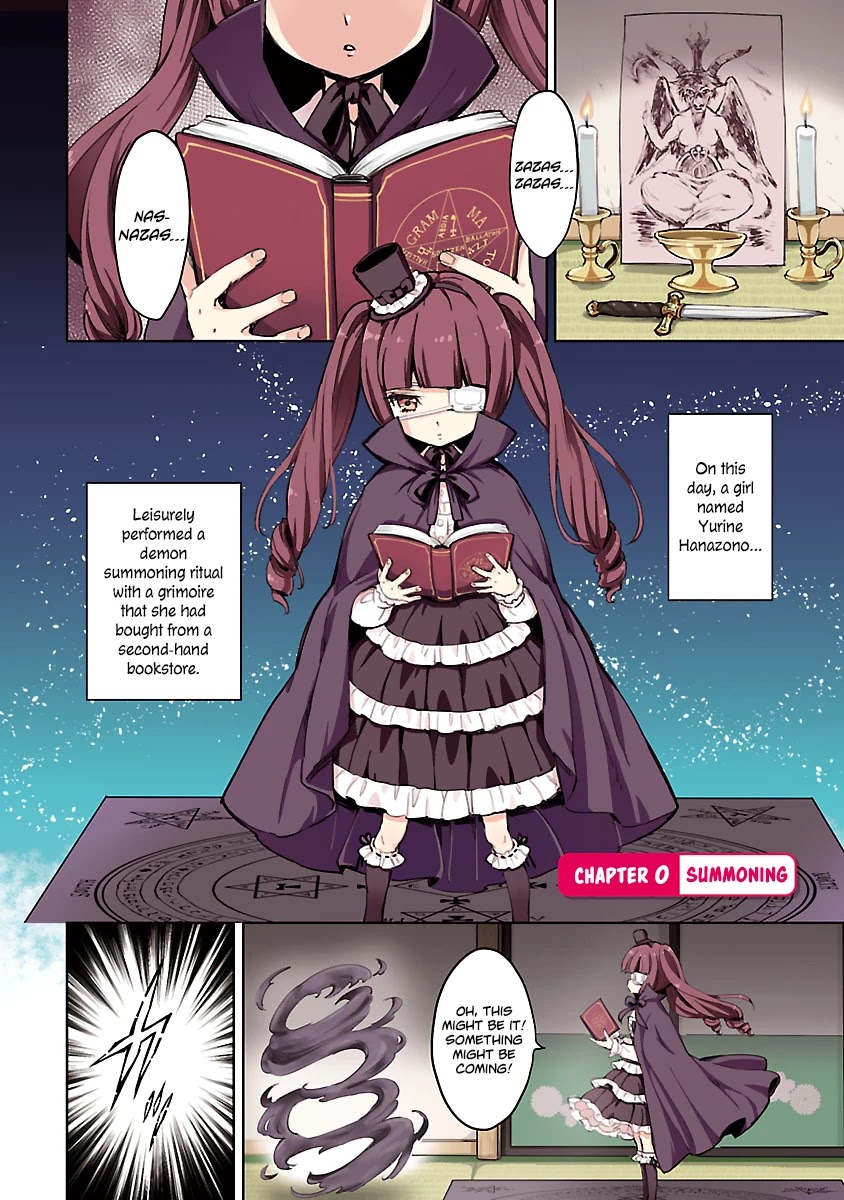Jashin-chan Dropkick Chapter 0 page 2 - Chapter 0: Summoning