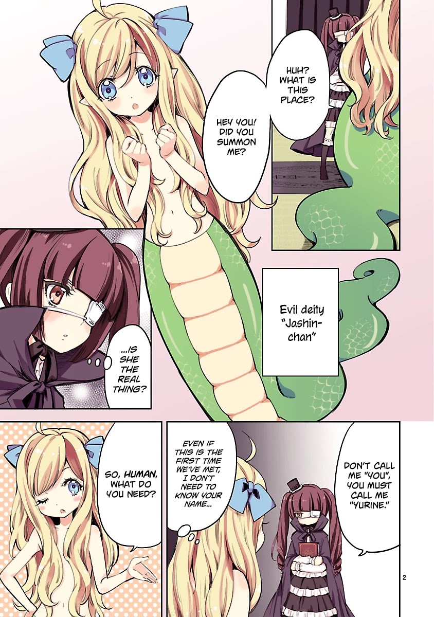 Jashin-chan Dropkick Chapter 0 page 3 - Chapter 0: Summoning