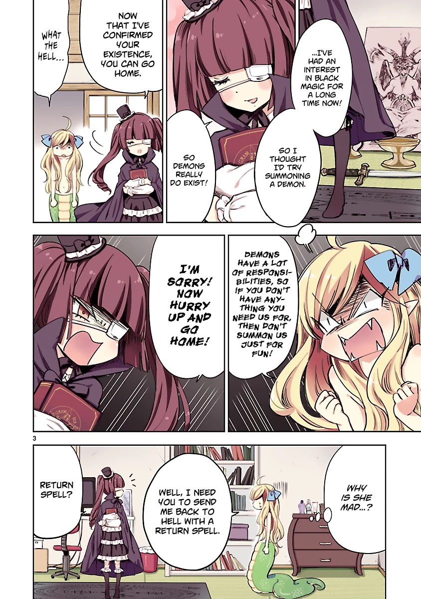 Jashin-chan Dropkick Chapter 0 page 4 - Chapter 0: Summoning