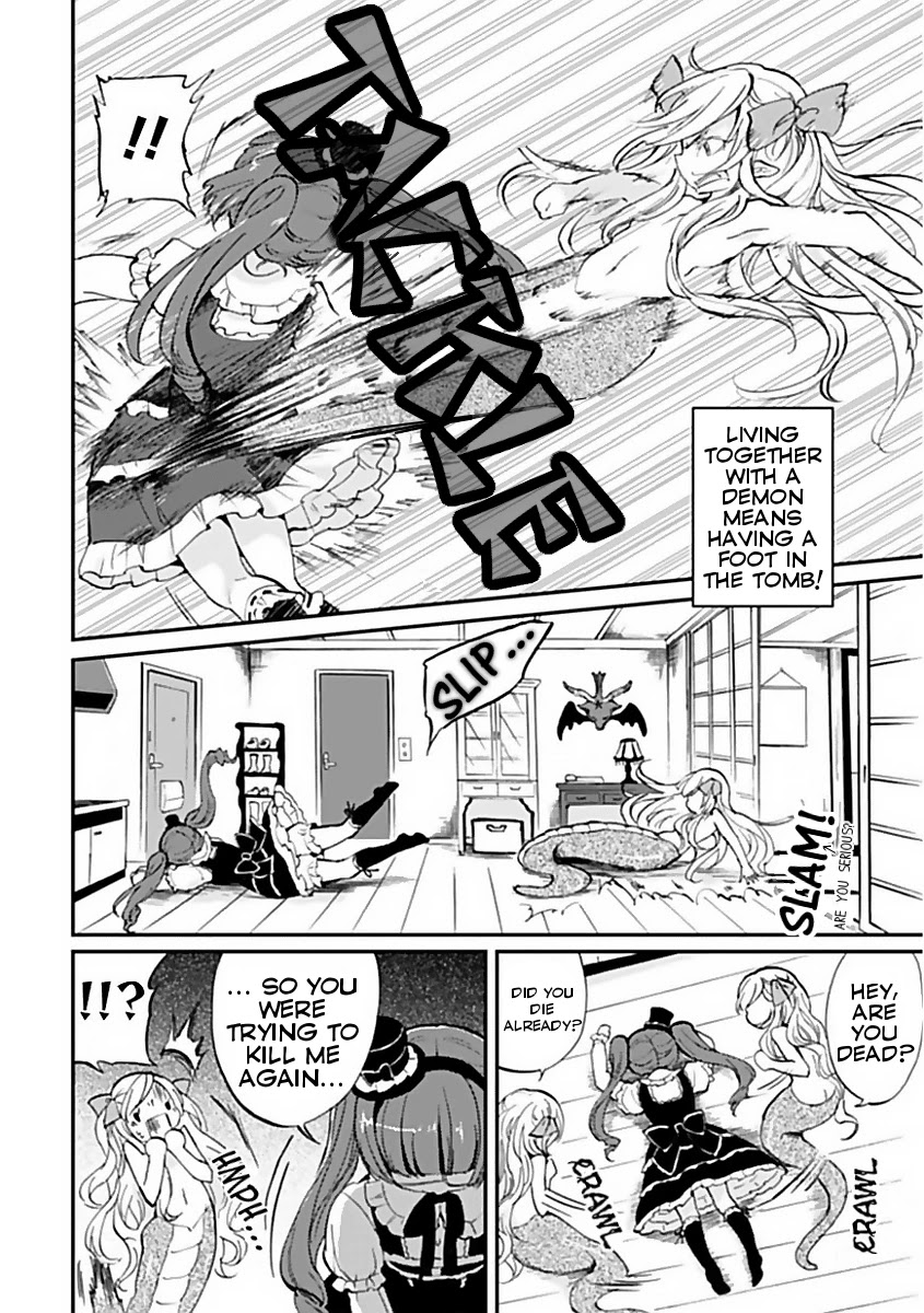 Jashin-chan Dropkick Chapter 1 page 5 - Chapter 1: Deadly Dropkick