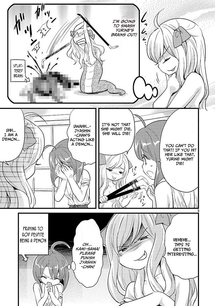 Jashin-chan Dropkick Chapter 10 page 3 - Chapter 10: Something Similar to Crowbar-kun