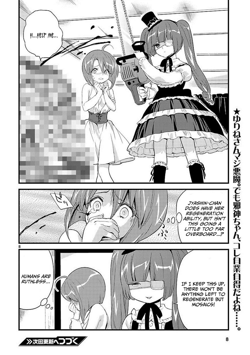 Jashin-chan Dropkick Chapter 10 page 8 - Chapter 10: Something Similar to Crowbar-kun