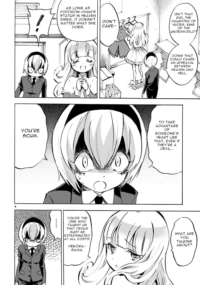 Jashin-chan Dropkick Chapter 100 page 4 - Chapter 100: Angel's Friend