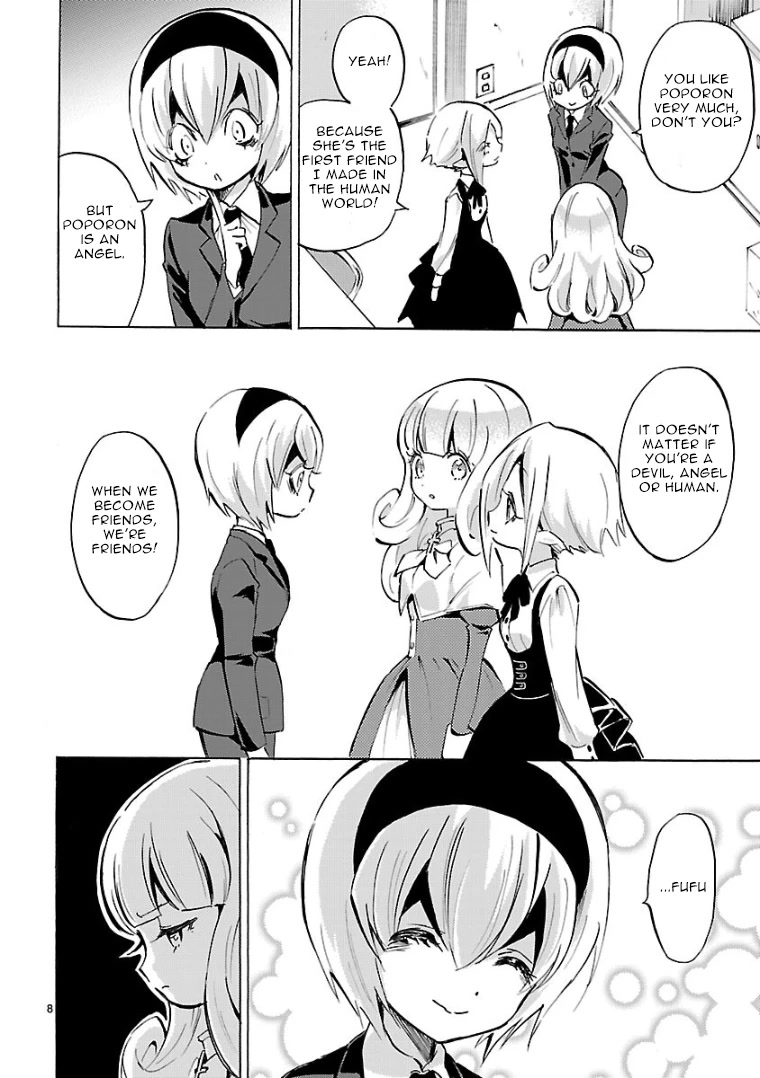 Jashin-chan Dropkick Chapter 100 page 8 - Chapter 100: Angel's Friend