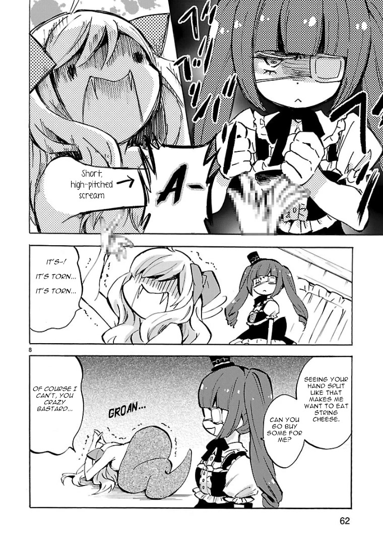 Jashin-chan Dropkick Chapter 101 page 8 - Chapter 101: Doppel-chan Generator