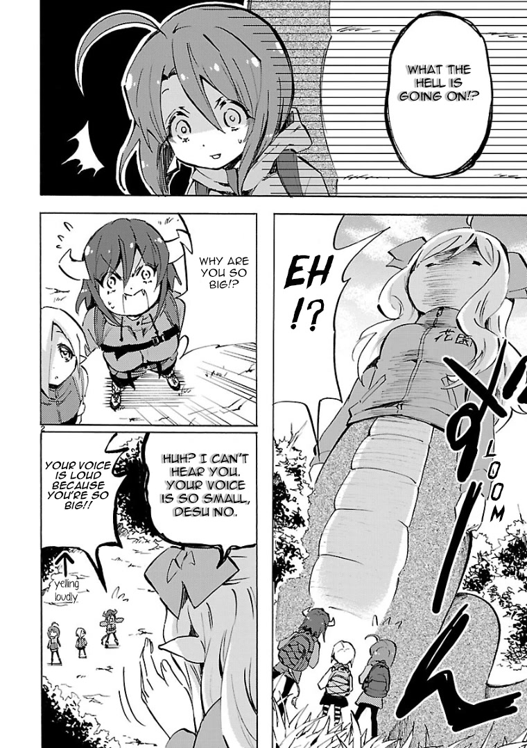 Jashin-chan Dropkick Chapter 102 page 2 - Chapter 102: Giant Mushroom