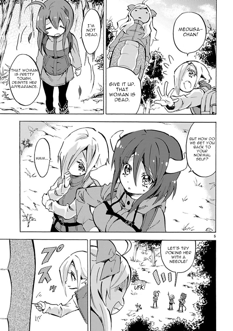Jashin-chan Dropkick Chapter 102 page 5 - Chapter 102: Giant Mushroom
