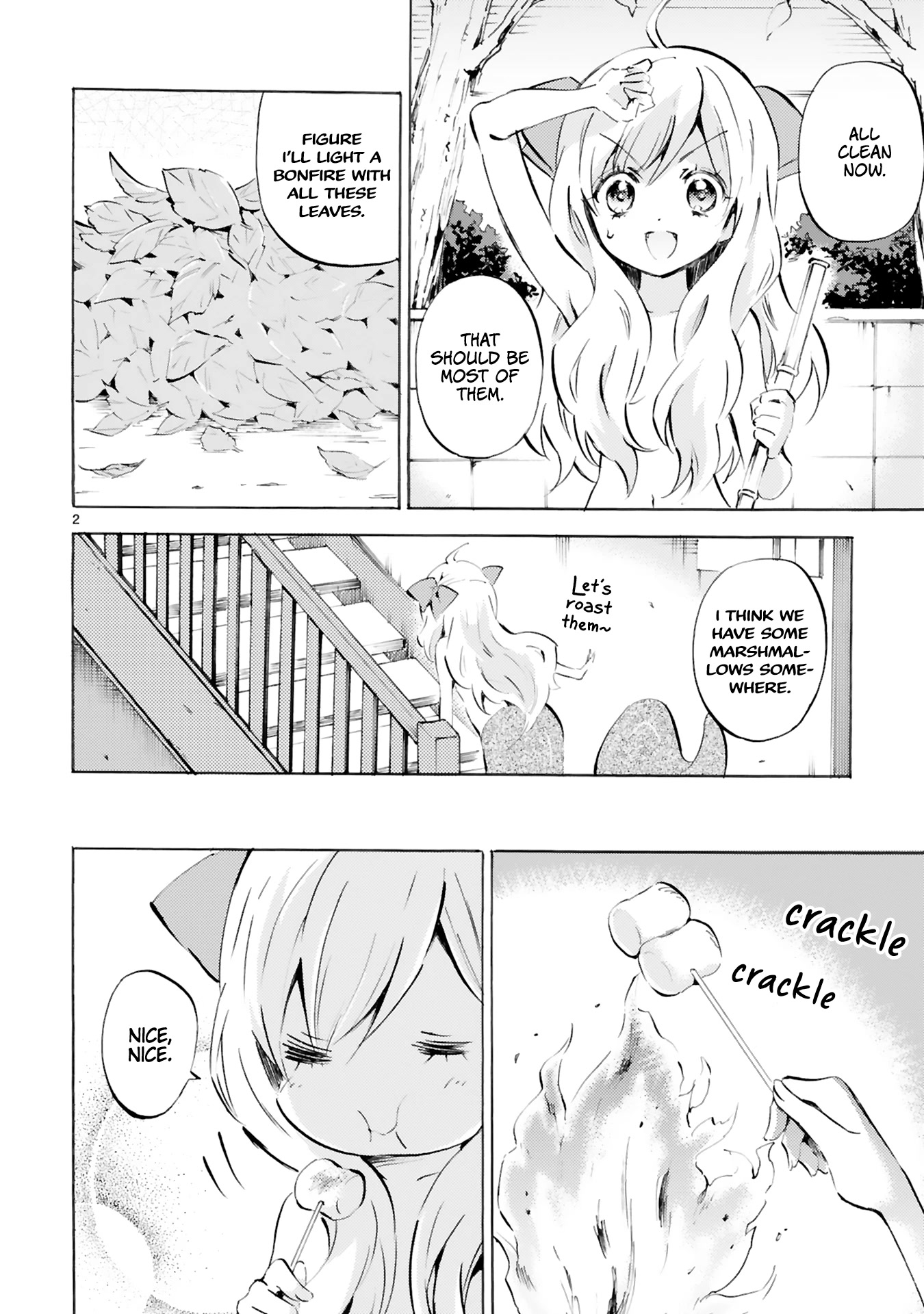 Jashin-chan Dropkick Chapter 106 page 2 - Chapter 106: I'm Not Afraid Of Fire