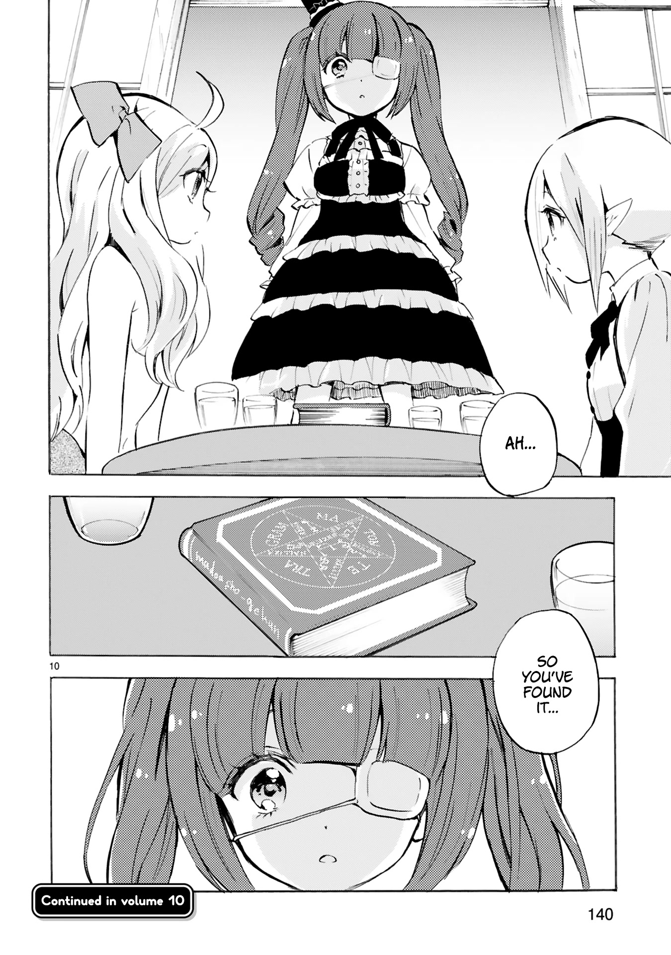 Jashin-chan Dropkick Chapter 108 page 10 - Chapter 108: The Grimoire's Second Volume
