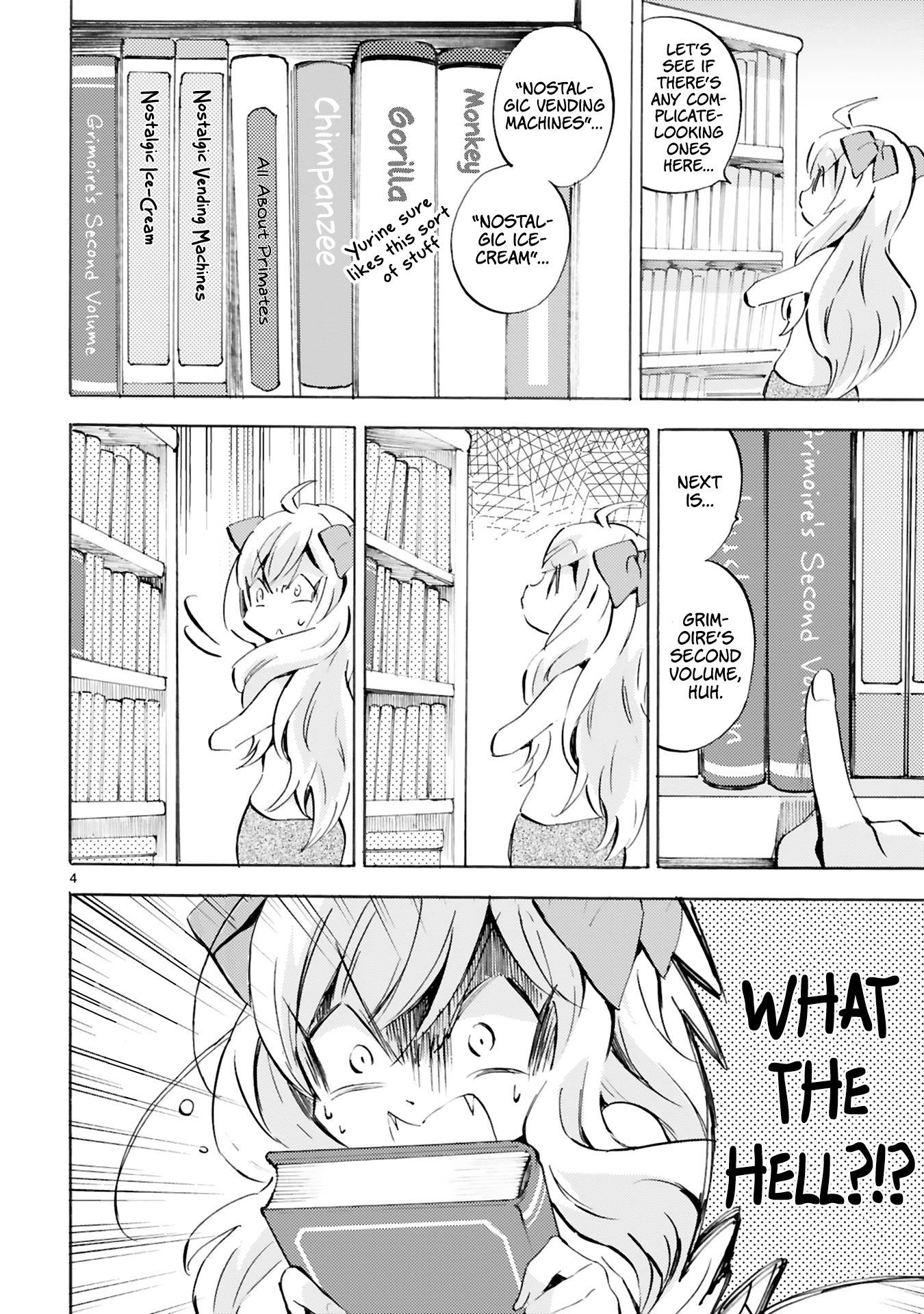 Jashin-chan Dropkick Chapter 108 page 4 - Chapter 108: The Grimoire's Second Volume