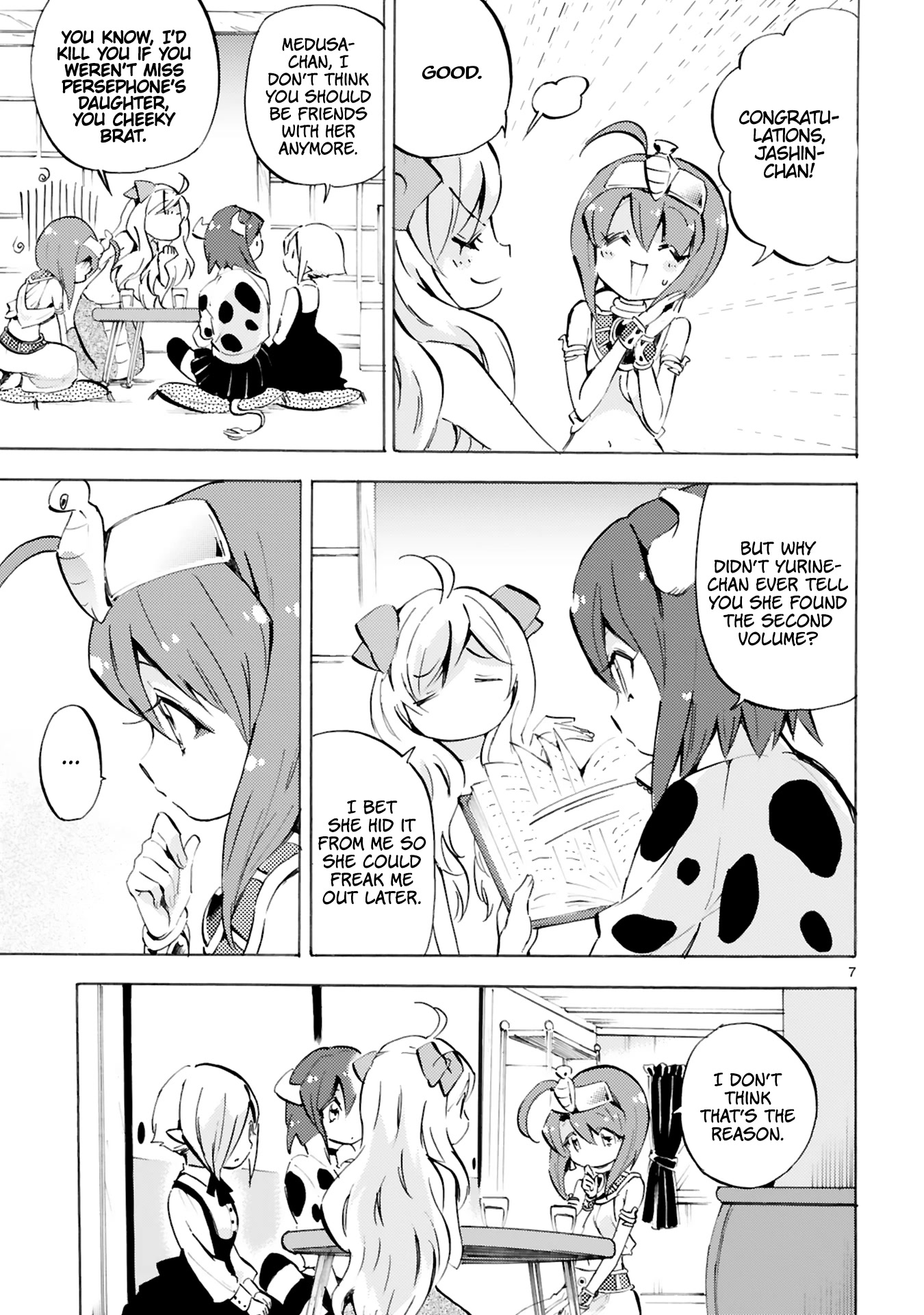 Jashin-chan Dropkick Chapter 108 page 7 - Chapter 108: The Grimoire's Second Volume