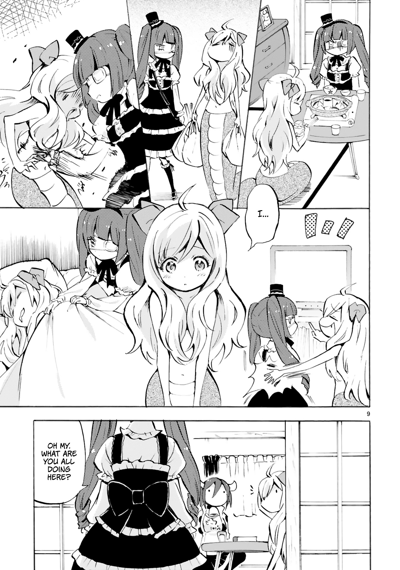 Jashin-chan Dropkick Chapter 108 page 9 - Chapter 108: The Grimoire's Second Volume