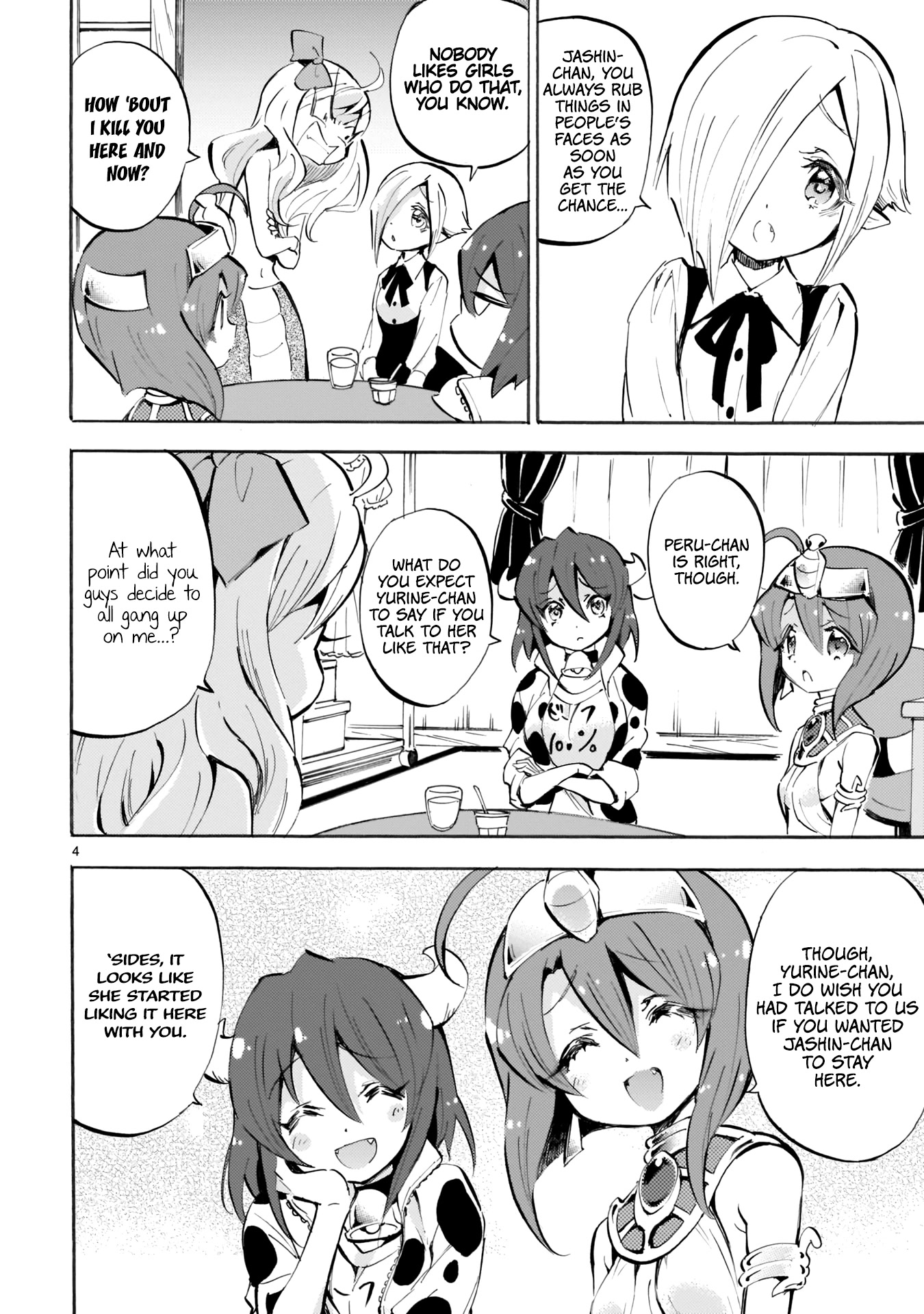 Jashin-chan Dropkick Chapter 109 page 10 - Chapter 109: C'mon, Be Honest With Yourself