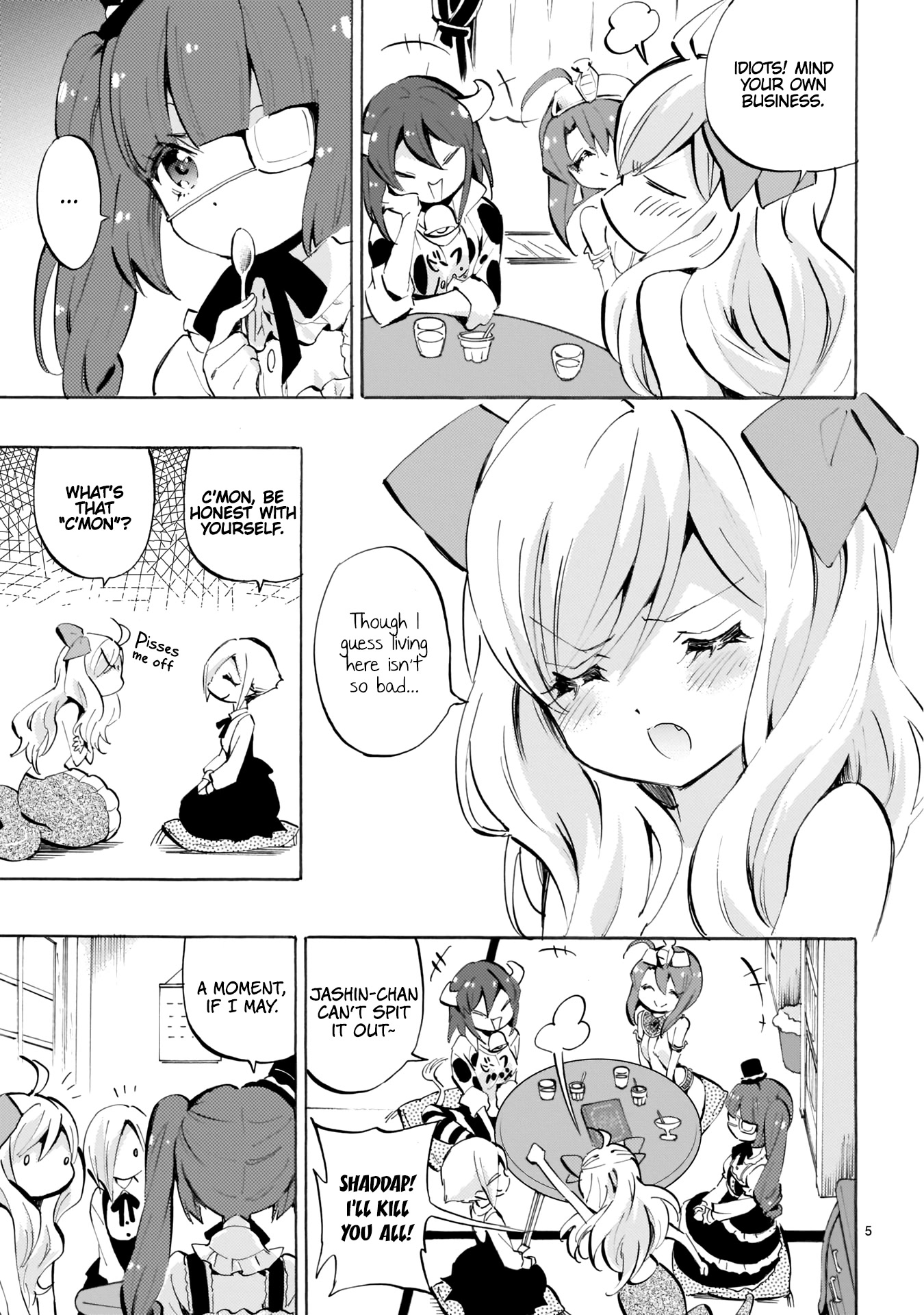 Jashin-chan Dropkick Chapter 109 page 11 - Chapter 109: C'mon, Be Honest With Yourself
