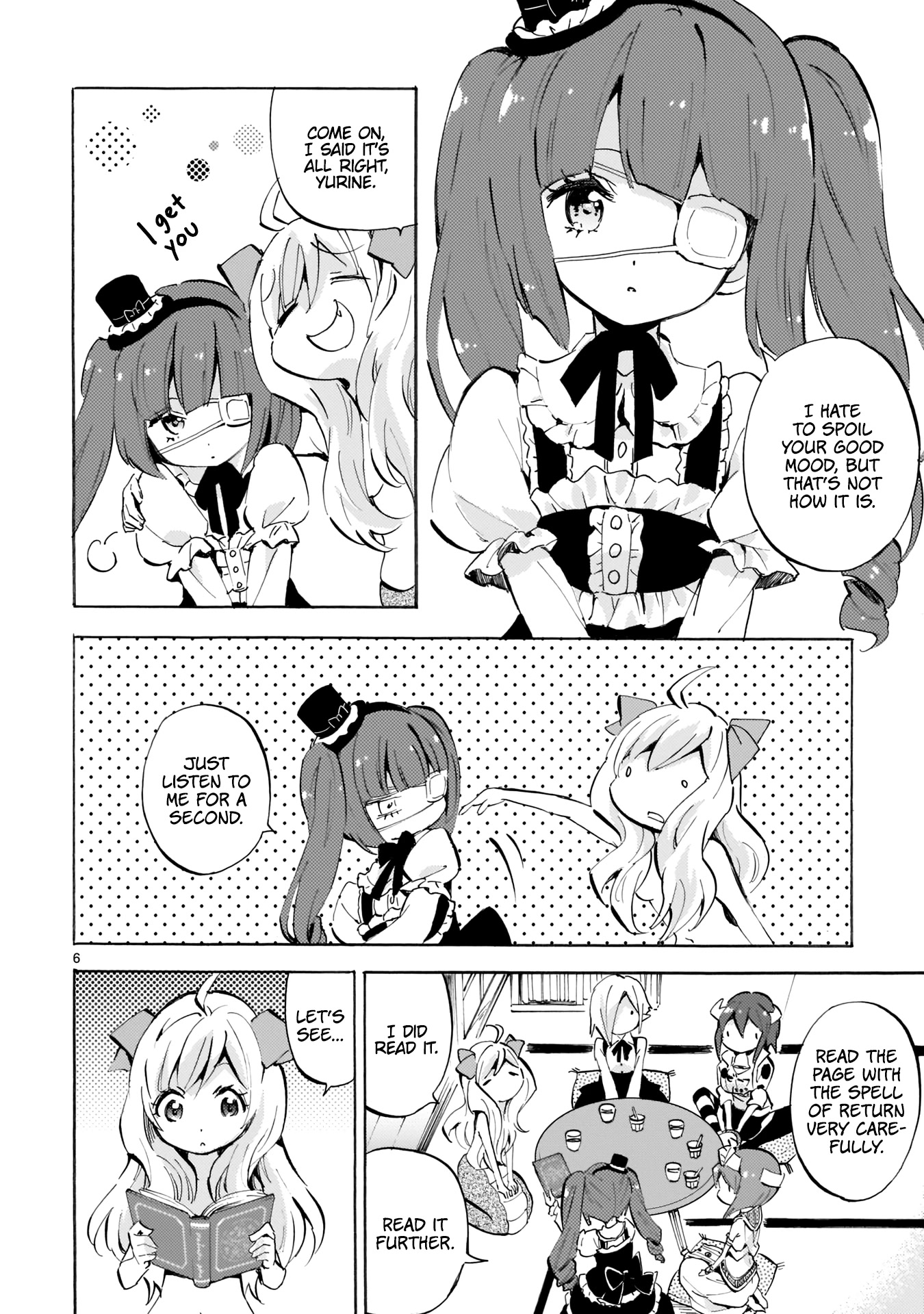 Jashin-chan Dropkick Chapter 109 page 12 - Chapter 109: C'mon, Be Honest With Yourself