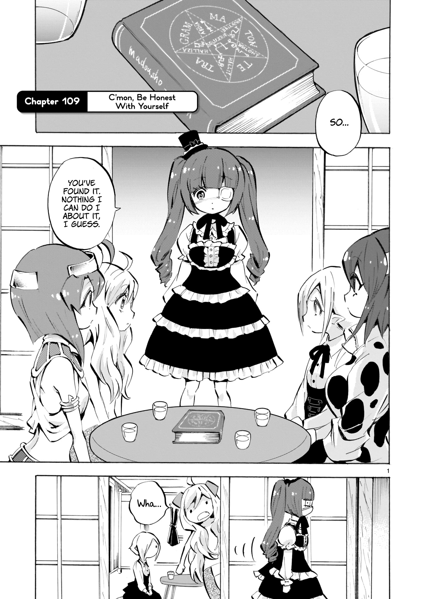 Jashin-chan Dropkick Chapter 109 page 7 - Chapter 109: C'mon, Be Honest With Yourself