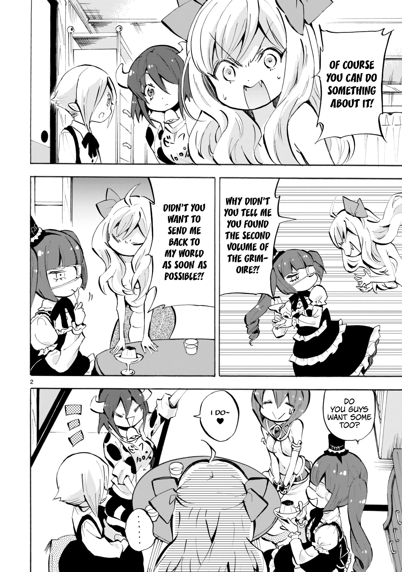 Jashin-chan Dropkick Chapter 109 page 8 - Chapter 109: C'mon, Be Honest With Yourself